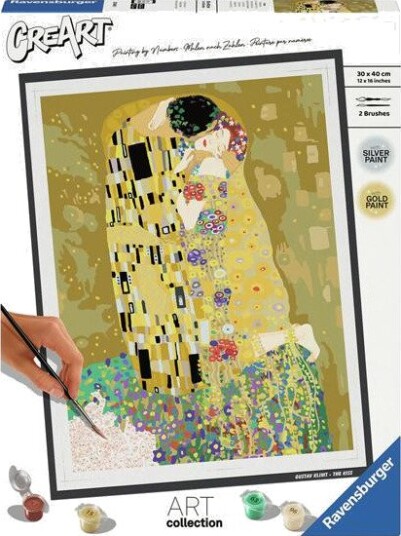 Ravensburger CreArt Mal etter nummer 12+ år The Kiss Klimt