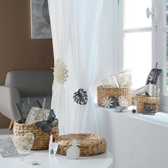 Douceur D`Interieur Gardinklemme Mandy 1 Stk Svart
