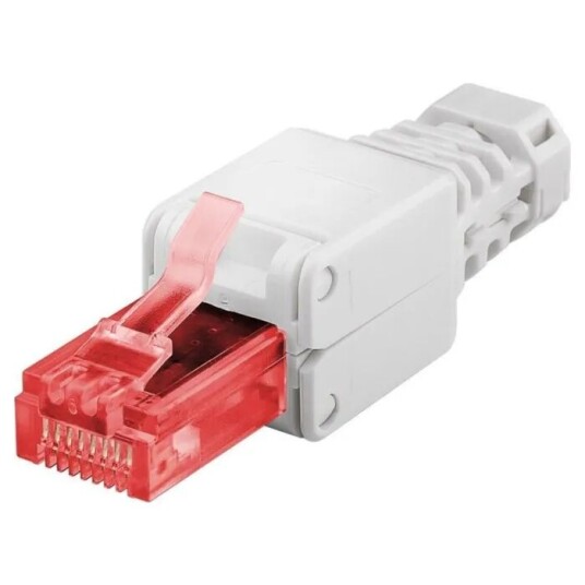 Verktøyfri RJ45-kontakt Cat. 6
