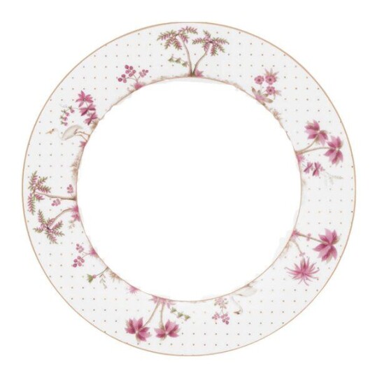 Pip Studio Jolie Dots tallerken 26,5 cm gull/rosa Pip Studio Jolie Dots tallerken 26,5 cm gull/rosa