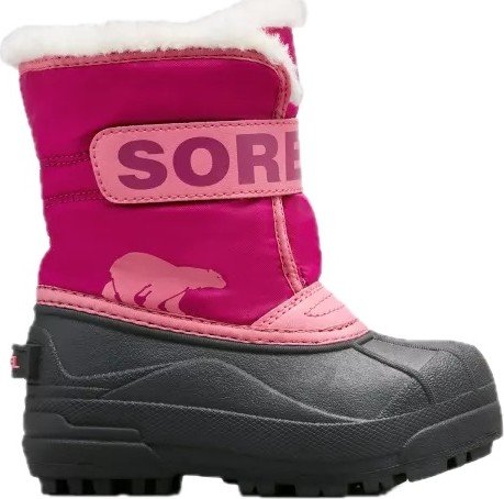 Sorel Childrens Snow Commander Boot Tropic Pink/deep Blush 13
