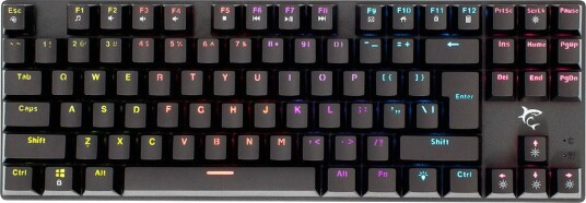 White Shark GK-2106 Commandos Red Mekanisk Gamingtastatur