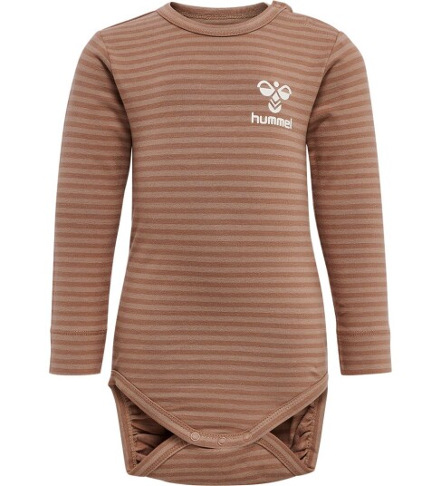 Hummel Body I/e HmlMulle Beverpels 68 Langermet Body Brun 62 Hummel Body I/e HmlMulle Beverpels 68 Langermet Body Brun 62
