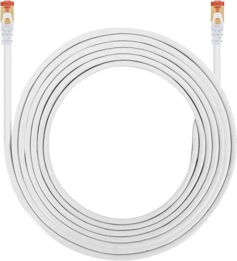 ESL CAT7 Gaming Ethernet kabel (15m hvit)