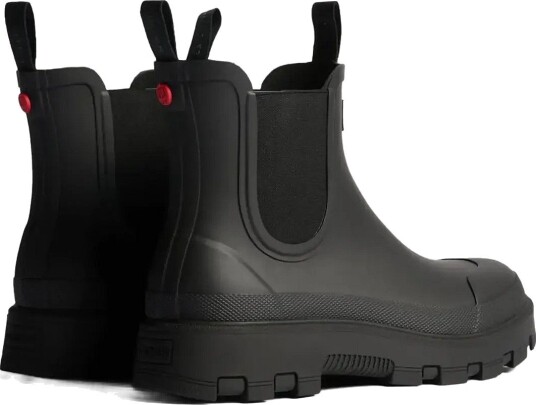 Hunter Unisex Elements Elastic Chelsea Boot - BLACK - 39