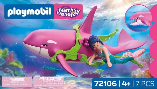Playmobil Orca med Havfrue og Tilpassbart Håndtak Playmobil Orca med Havfrue og Tilpassbart Håndtak