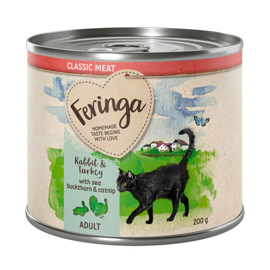 Feringa Økonomipakke Meny Duo-Sorter 24 X 200 G Kanin & Kalkun