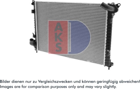 AKS DASIS 020014N Radiator motorkjøling