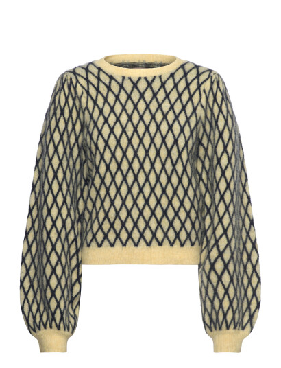 Stella Nova Harlequin Sweater - Yellow - XS Stella Nova Harlequin Sweater - Yellow - XS