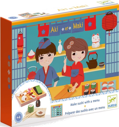 Djeco Lekesett Sushibar Aki and Maki