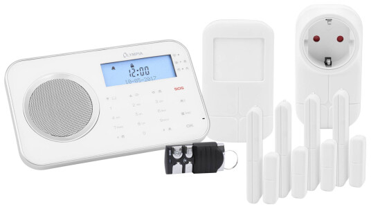 Olympia Prohome 8762 Alarmsystem WLAN GSM Smarthus Olympia Prohome 8762 Alarmsystem WLAN GSM Smarthus