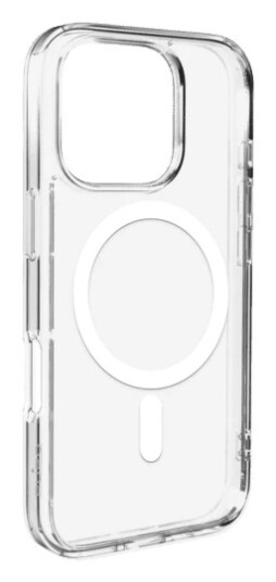 Puro Lite Mag Silikondeksel for iPhone 16 Pro - Gjennomsiktig