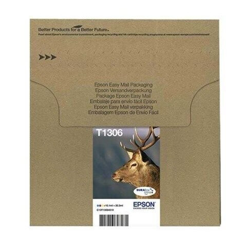 Epson T1306 Multipack Easy Mail Packaging - Blekkpatron Blå