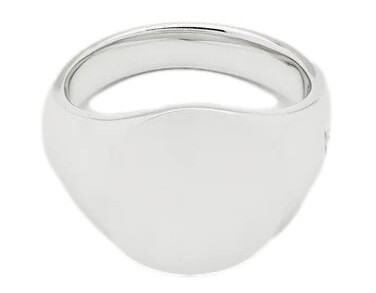 Tom Wood Jewellery Mini Oval Ring Sølv 52