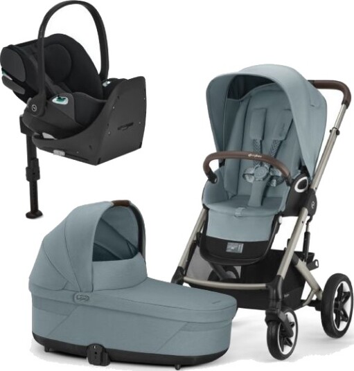 Cybex Talos S Lux Duo inkl. Cloud T & Base T – Stormy Blue Cybex Talos S Lux Duo inkl. Cloud T & Base T – Stormy Blue