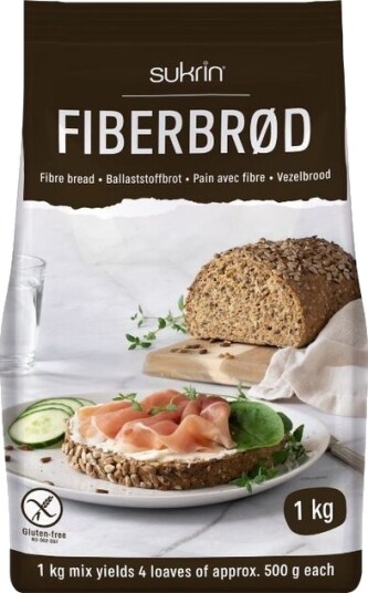 Sukrin Fiberbrød 1 kg
