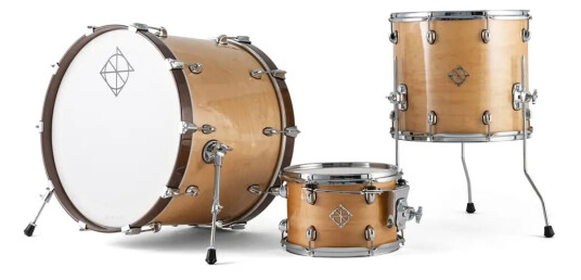 Dixon Cornerstone Hybrid 22" Shell Set 3-piece Natural Maple Gloss