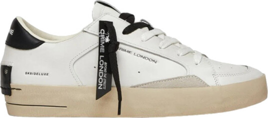 Crime London Herre Sko Hvit 44 EU,