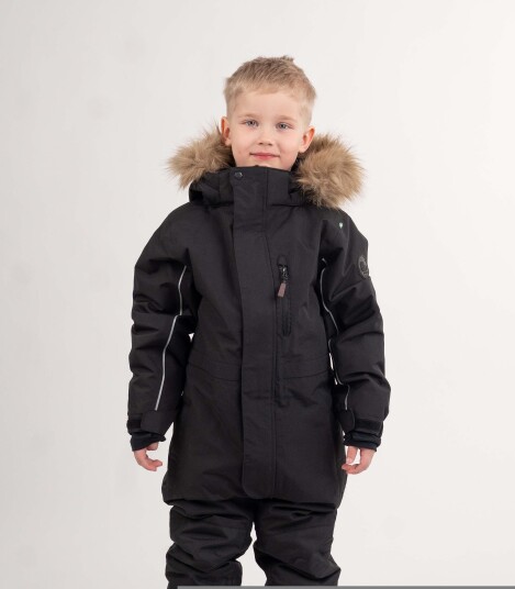 Lindberg Kids' Nordic Winter Overall Black 120