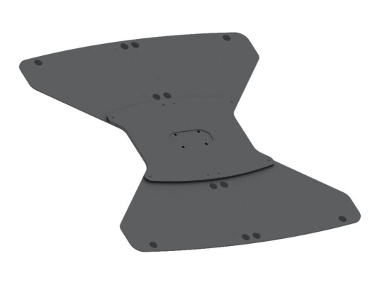 Multibrackets M Public Display Stand Floorstand Base B2B monteringskomponent - for LCD-skjerm - svart