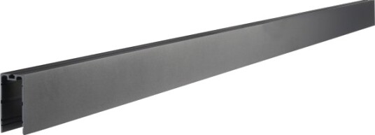Aluminiumsprofil Sort 2,4 Meter Hybrid Moduler Clickes I Flere Forskellige Låg Og Endestykker Passer Premium