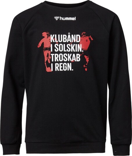 Vejle Boldklub Fan Slogan Sweatshirt Barn Svart 116