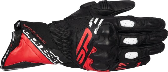 MC-hansker Alpinestars SP-3 Svart/Lyse Rød/Hvit XL MC-hansker Alpinestars SP-3 Svart/Lyse Rød/Hvit XL