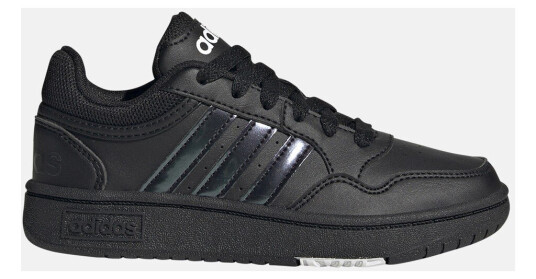 Adidas Hoops 3.0 K Cblack/Cblack/Ftwwht 36 2/3 (Uk 4) Sneakers