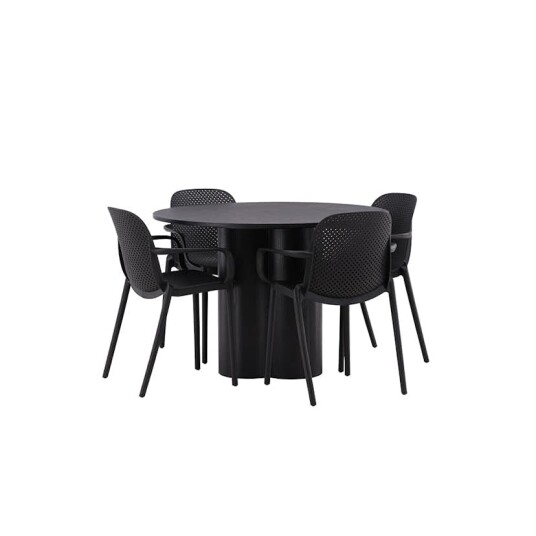 Venture Home Spisegruppe Venture Home Olivia med 4 Baltimore Stoler GR23094