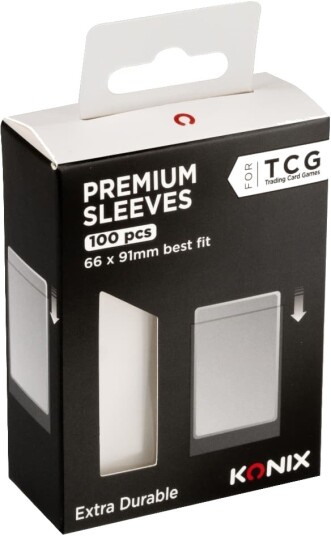 Konix Trading Card Game TCG Premium sleeves 100 pack