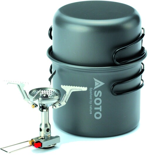 Soto Amicus gassbrenner + Cook Combo sett