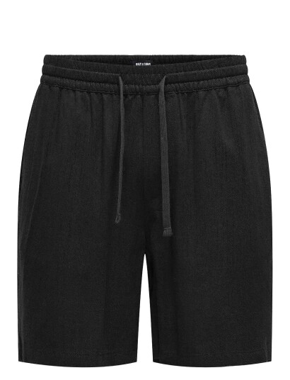 ONLY & SONS | Onstel Visc Lin Shorts 0075 Cs | S