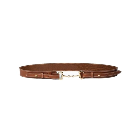 Andiata Gadia Belt - Cognac - Golden Details Brun L Andiata Gadia Belt - Cognac - Golden Details Brun L