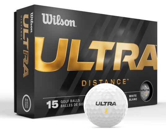 Wilson Ultra Distance Golfballer - 15 pk - Hvit Wilson Ultra Distance Golfballer - 15 pk - Hvit