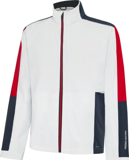 Galvin Green Arlo Golf regnjakke herre White Red XXX Large