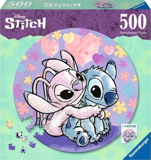 Ravensburger Puslespill 500 brikker Disney Stitch Ravensburger Puslespill 500 brikker Disney Stitch