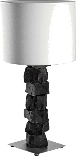 Store Bjørn Bordlampe Sort Basalt / Stål Høyde Store Bjørn Bordlampe Sort Basalt / Stål Høyde