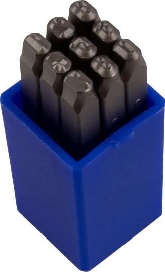 PELA 549846 Sifferstanser 4 mm, 9-pakk, Verksted & bil