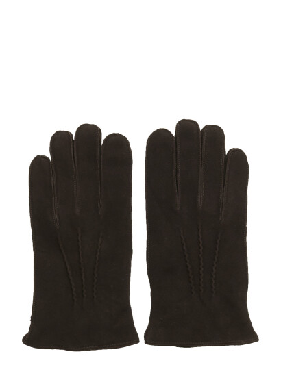 Amanda Christensen Suede Gloves - Brown - 10
