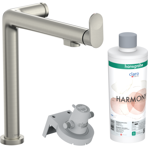 Hansgrohe Aqittura M91 FilterSystem 240 1jet, Start Sett, Rustfritt Stål Finish Hansgrohe Aqittura M91 FilterSystem 240 1jet, Start Sett, Rustfritt Stål Finish