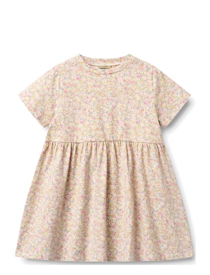 Wheat Jersey Dress S/S Anna Pink 104 Wheat Jersey Dress S/S Anna Pink 104