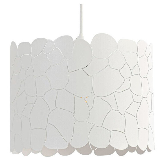 Lindby pendellampe Aralena hvit metall Ø 26 cm