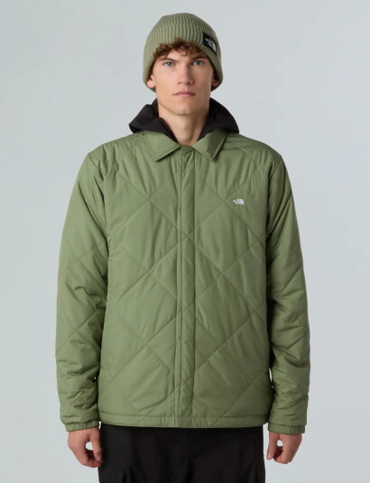 The North Face M Afterburner Insulated Flannel - Khaki green - XL