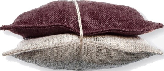 Himla Lavendula Scented Pad BURGUNDY/OATMEAL 9X9 cm