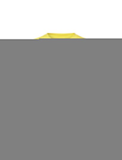 Hugo Kids Short Sleeves Tee Shirt Yellow 140