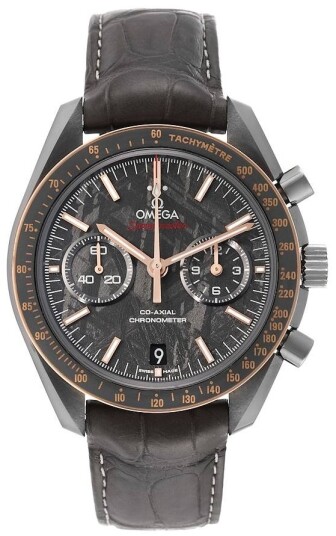 Omega Herreklokke 311.63.44.51.99.001 Speedmaster Moonwatch Grå/Lær