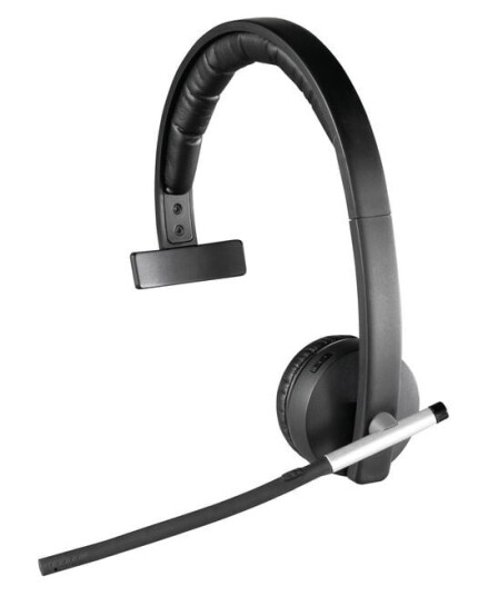 Logitech Wireless H820e Hodesett Mono Svart