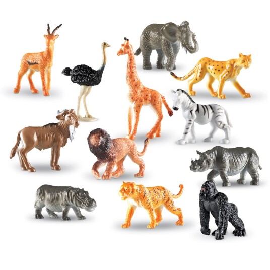 Learning Resources Tell & Sorter Jungeldyr 60 deler