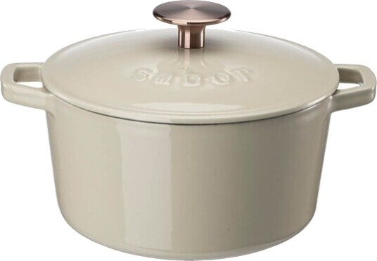 Sabor   Støpejernsgryte 2L warm grey