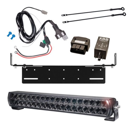 Ekstralys PURELUX Major S530 V3 Flat / 53 cm / 216 W 1 stk Komplett sett med innfelt monteringsbrakett + XBB Dongle & PowerUnit